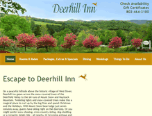 Tablet Screenshot of deerhillinn.com